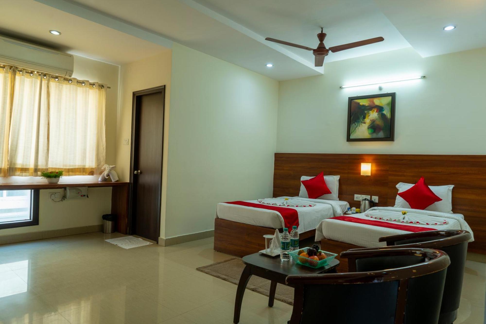 Hotel Krrish Inn - Ameerpet, حيدر أباد المظهر الخارجي الصورة